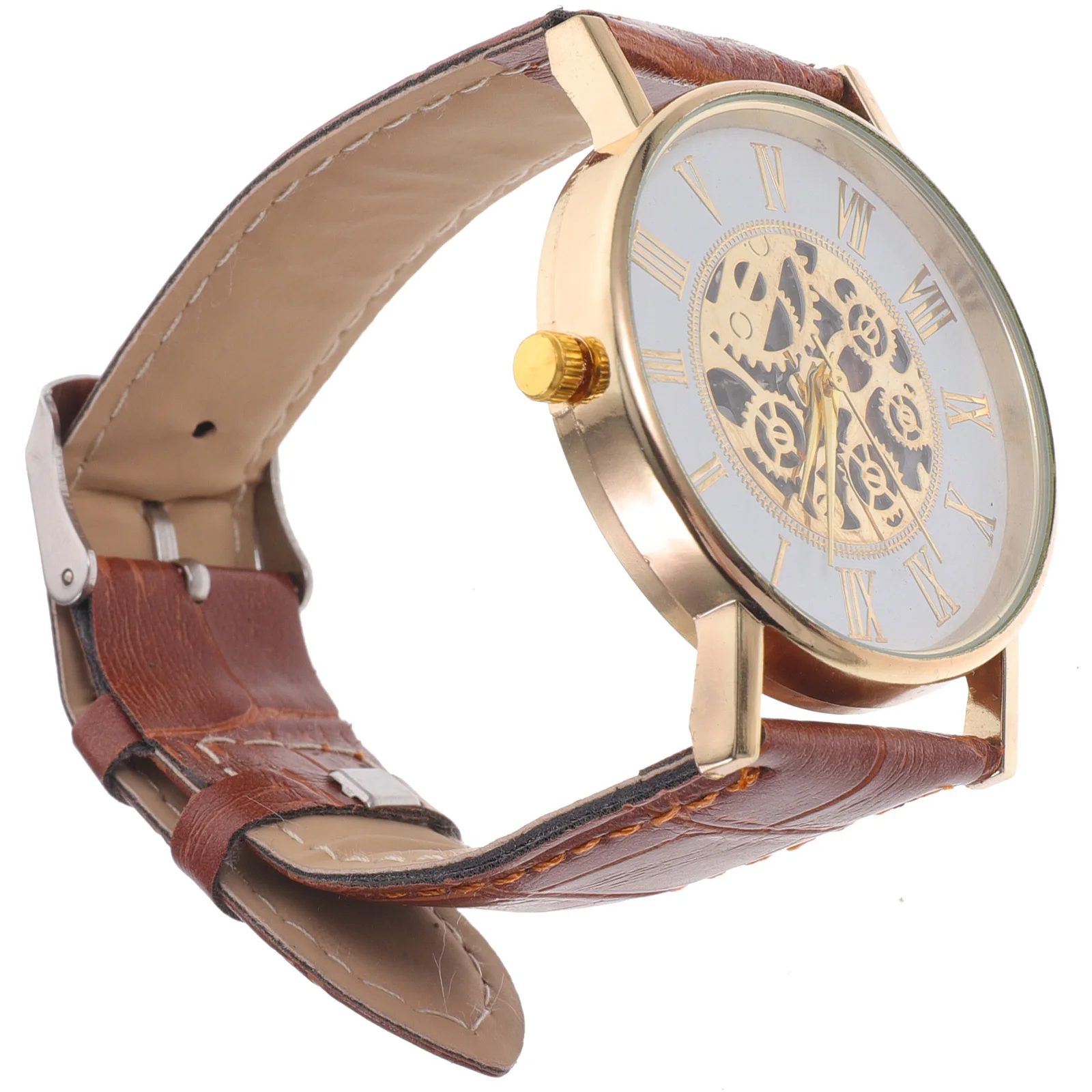 

Quartz Watch Business Watches for Men Women Work Aldult Elegant Imitation Hollow Gift