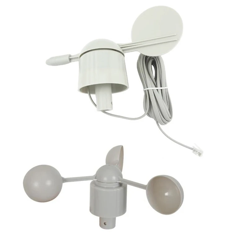 

A63K-2 Pcs Anemometer Wind Speed Measuring Instrument Wind Speed Sensor Meteorological Instrument Accessories For Misol Anemomet