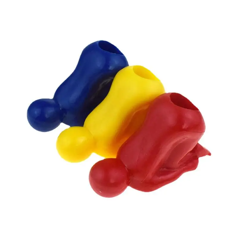 ที่ใส่ pulpen lucu 3ชิ้นที่ใส่ก้นดินสอสีสันสดใสแปลกใหม่โต๊ะสร้างสรรค์ที่วางแปรงสีฟันสำหรับคริสต์มาส