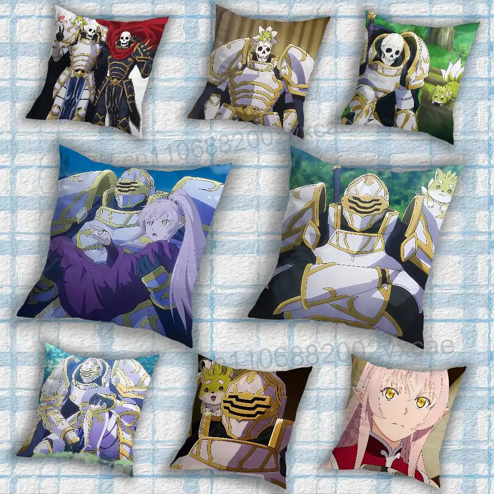 Arc Skeleton Knight day gift Pillow Case Living Room Sofa Cushion Cover Suitable For Home Bedroom Room custom Decoration