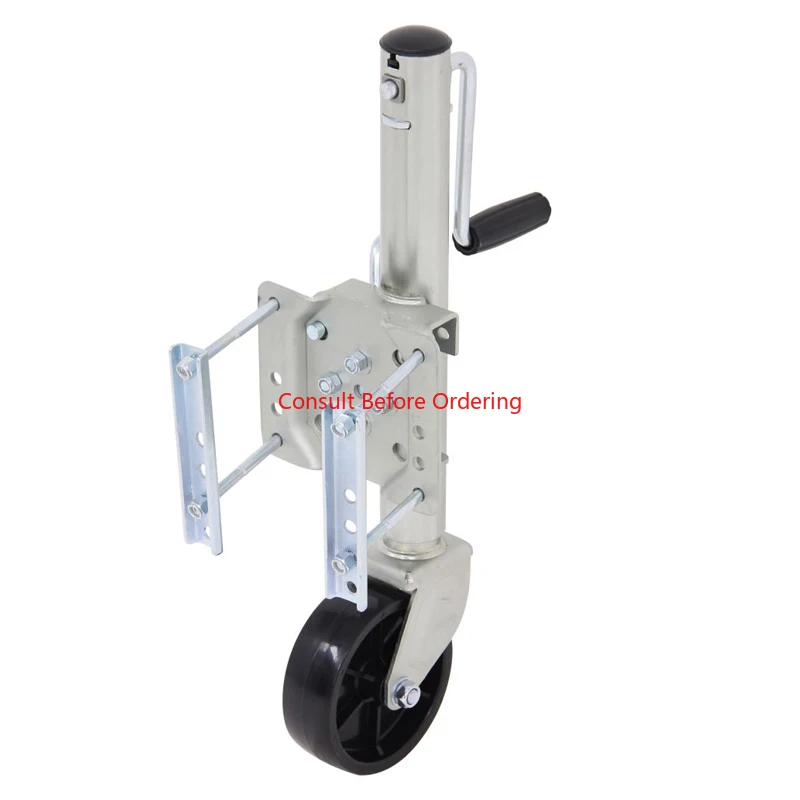 

6-дюймовый домкрат для прицепа 1200 фунтов, наружная направляющая, поддержка рыцарского колеса, прицеп для яхты, аксессуары для квадроциклов, квадроциклов