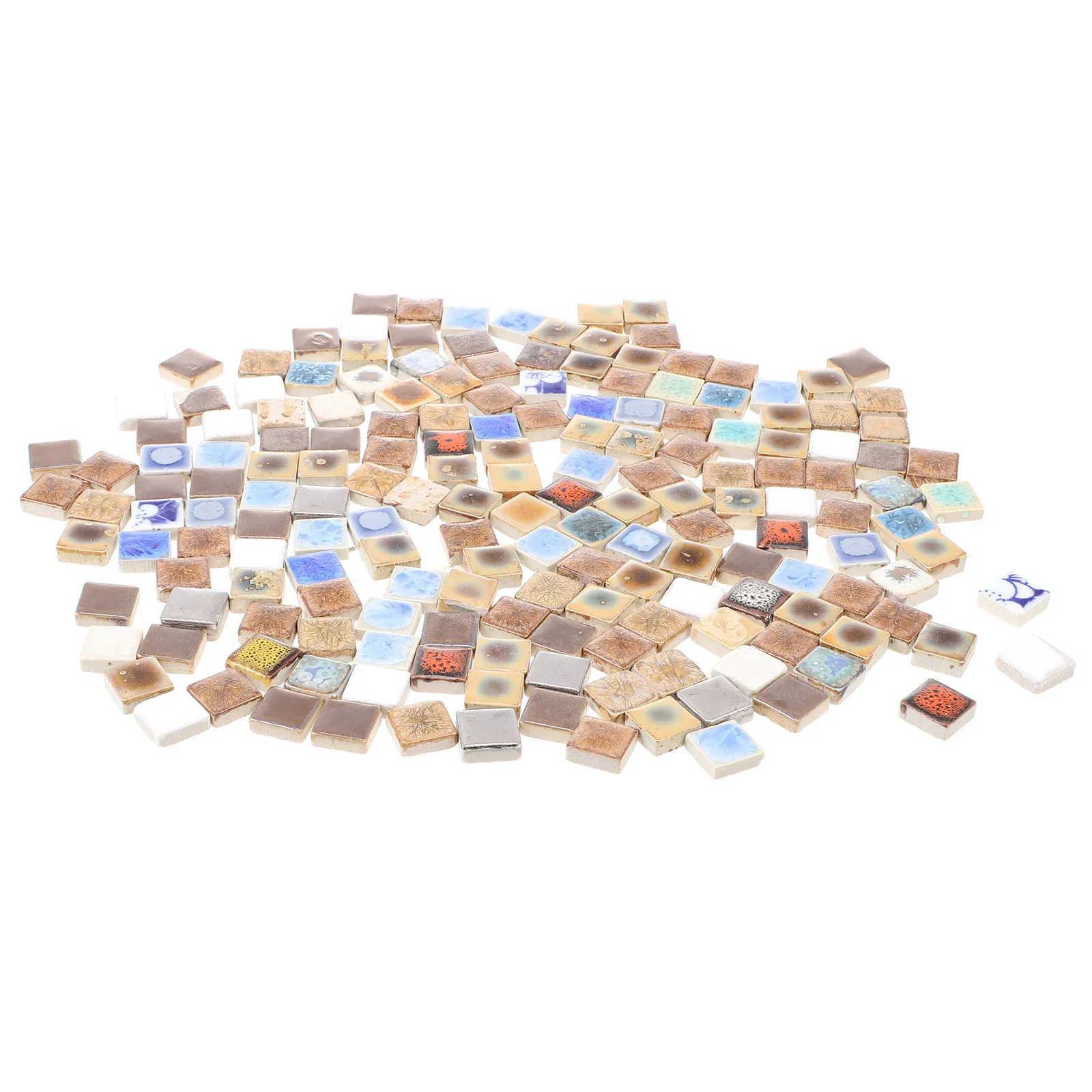 

1 Bag Ceramic Mosaics Pieces DIY Mosaic Materials Creative Handmade Tile Art Craft Irregular Ceramic Fragments for Home Garden