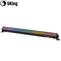 U'King 1/2Pcs 120W 80LEDs Wall Washer Light Bar RGB 80X2W LED Stage Marquee Lights Wall Wash Light Bar For Pub Concert Party KTV