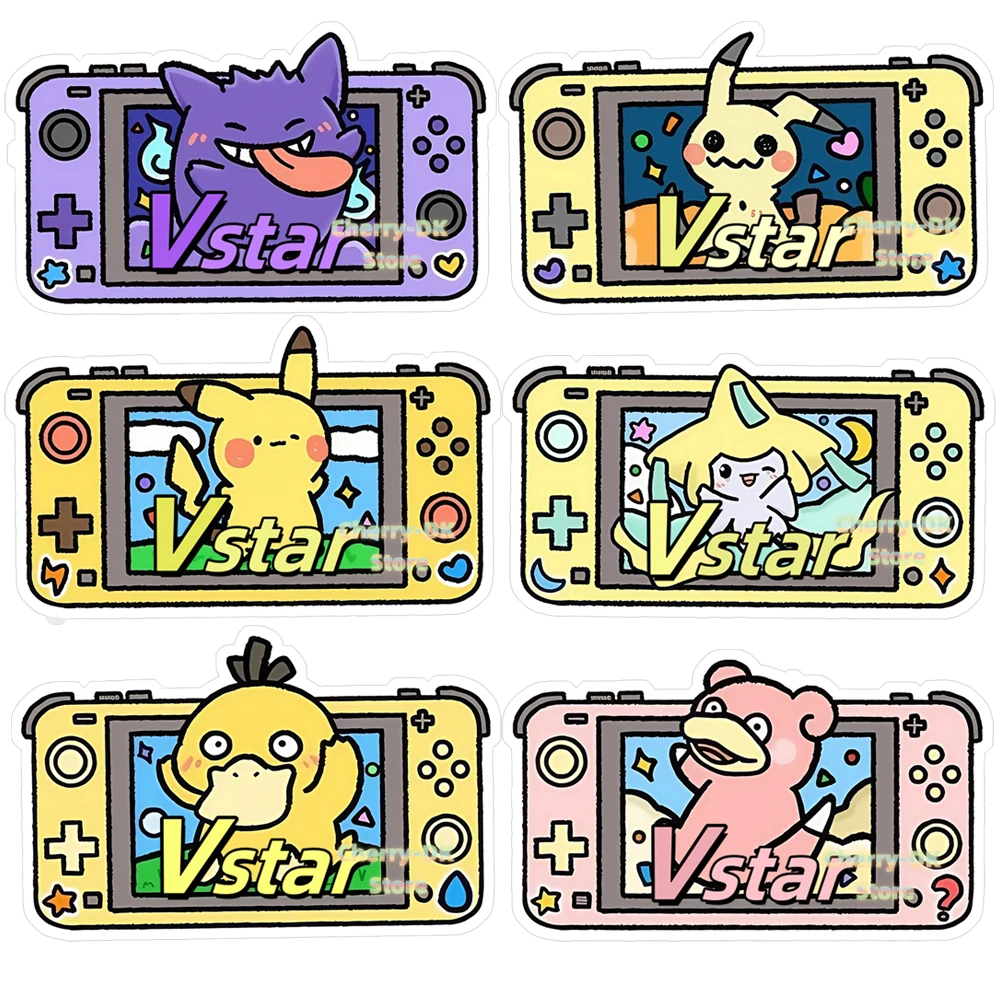 Pokemon Ptcg Vstar Plate Game Console Series Espeon Umbreon Leafeon Psyduck Gengar Jirachi Snorlax Acrylic Game Combat Indicator