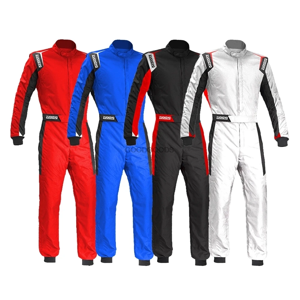 Automobile Protective Body Suits Racing Venue Overalls Motorcycle Racer Combos Karting Drift Club Team Clothing