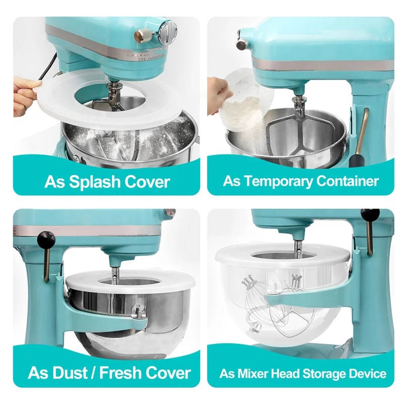 

AA97Z 6QT Stainless Steel Mixer Bowl with Bowl Lid Covers & Beater Paddle Attachment Replacement for KitchenAid Stand Mixer