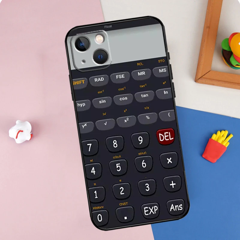 Unique Calculator design Case For iPhone 13 11 12 14 15 16 Pro Max Mini X  XR XS Max Plus Soft Cover - AliExpress 202192403
