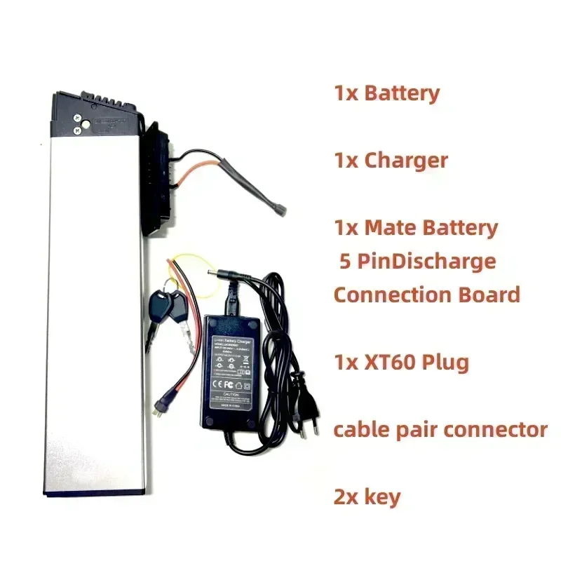 E-Bike Akku 48V 10,4Ah 12,8Ah 14Ah Faltbarer Eingebauter Elektrofahrrad-Akku für Lafly X3 X5 Samebike LO26 20LVXD JINGHMA R7 R5 DCH 006 – Detail 5