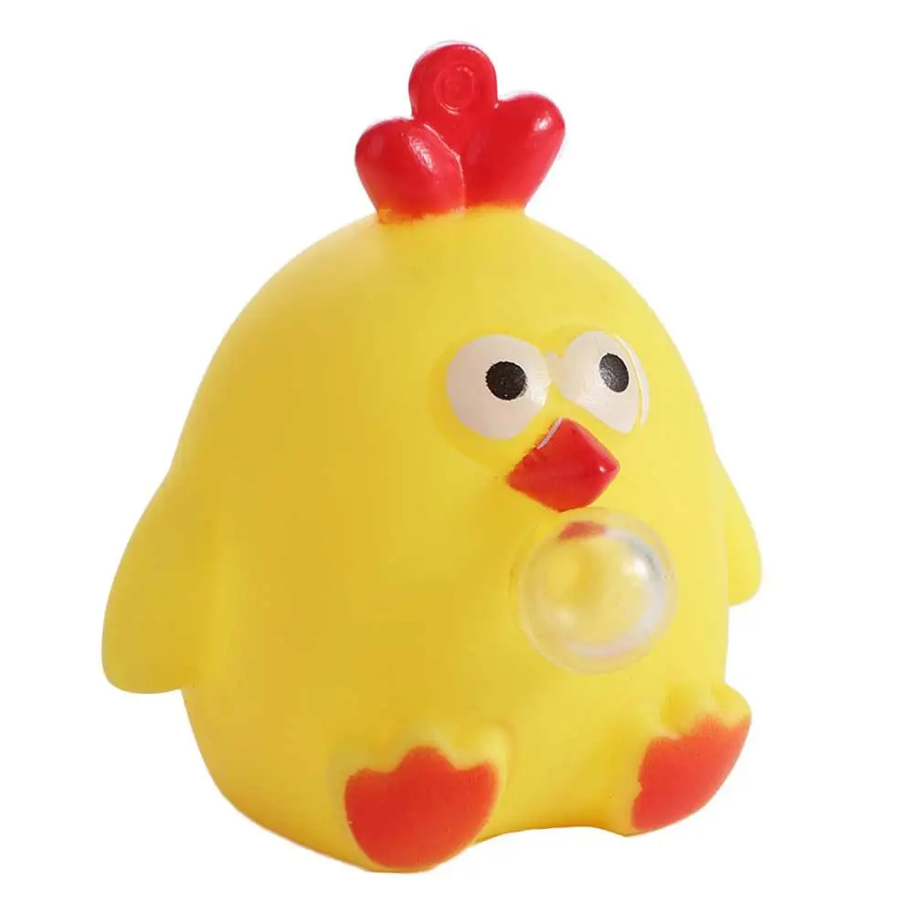 

Желтые игрушки-антистресс в виде курочек: выдувание пузырей, сжимание, раскатывание. Новинка! Высокоэластичная мультяшная игрушка-мялка для малышей.