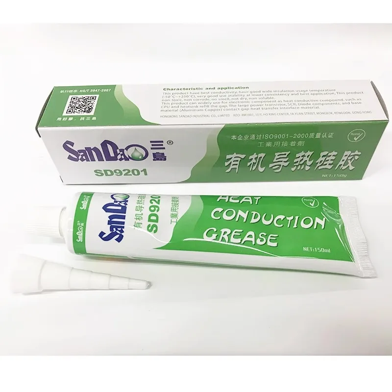 Hong Kong Three Islands SD9201 Special Organic Thermal Conductive Sealant Structural Adhesive Strong Room Temperature Curing