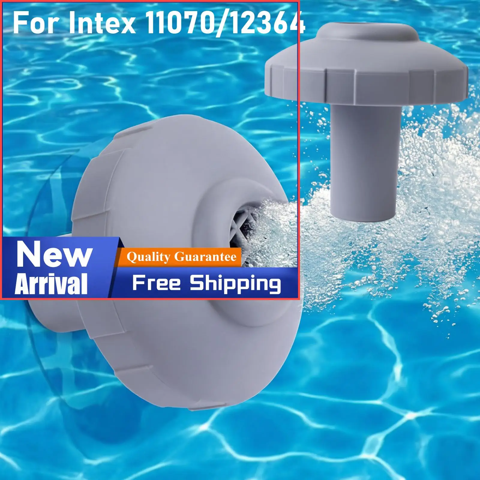 For Intex 11070/12364 Pool Entrance Filters Connection Replacement Kit Reusable Hose Connector Set Rust Proof Pools Accessories