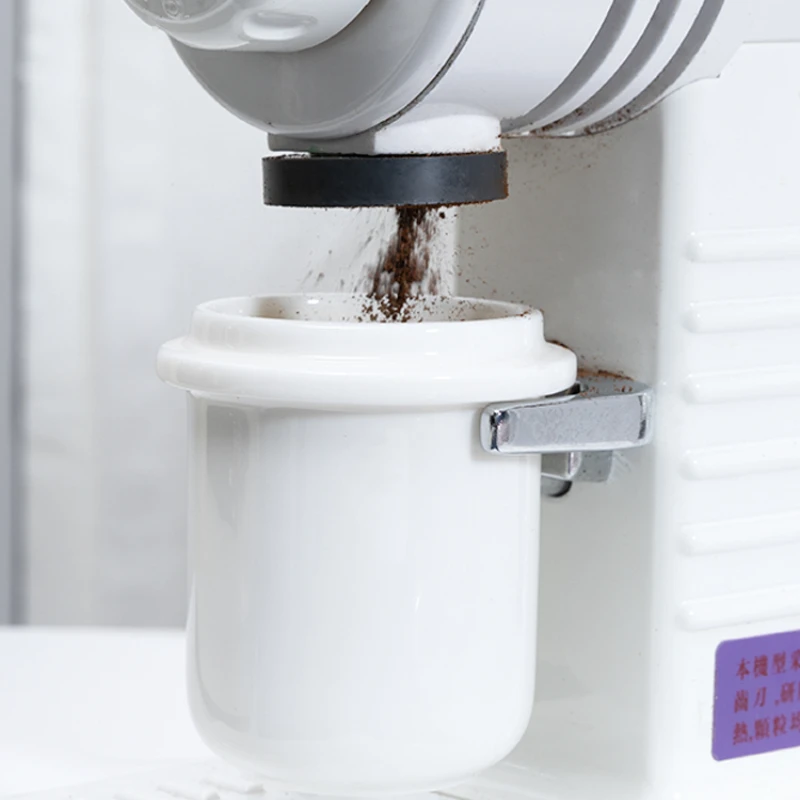 

Suet приемник белого Нефритового фарфора, мельница для зерен, приемник для порошка, чашка для порошка, итальянская кофемолка.