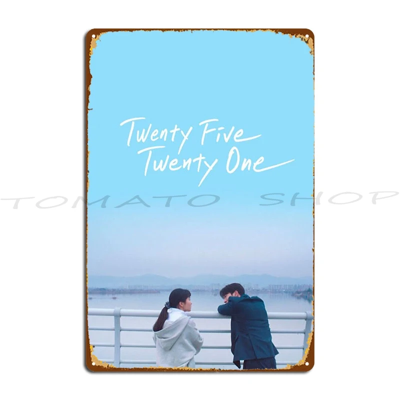 Twenty Five Twenty One Kdrama Nam Joo Hyuk Kim Taeri Metal Sign Poster Cinema Cinema Living Room Home Customized Tin Sign Poster