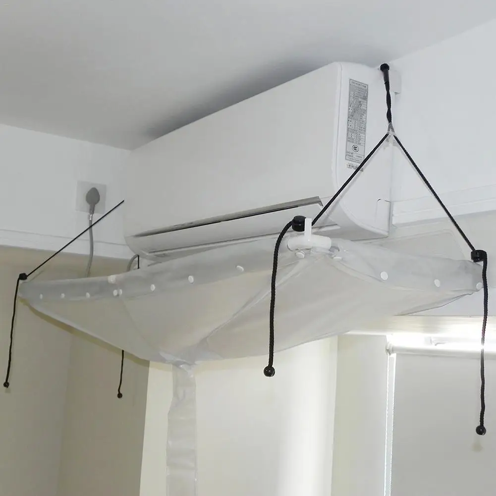 Open Type Cleaning Cover to Wash Air Conditioner Cleaning Cover Waterproof Dustproof Cleaning Bag Ceiling Washing Tools