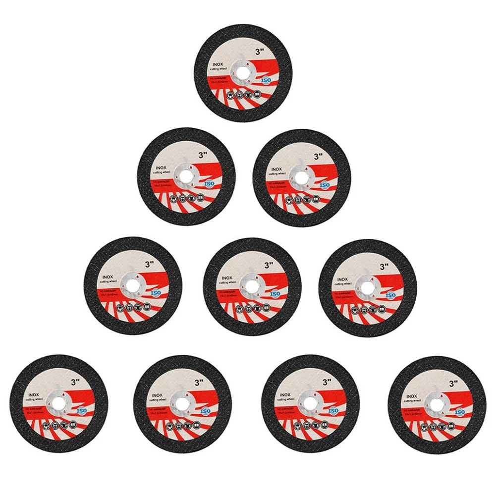 10 قطعة 75 مللي متر الراتنج أسطوانة تقطيع مجموعة اكسيد الالمونيوم والزركونيوم طحن عجلات للمعادن والفولاذ المقاوم للصدأ لطاحونة الزاوية #6