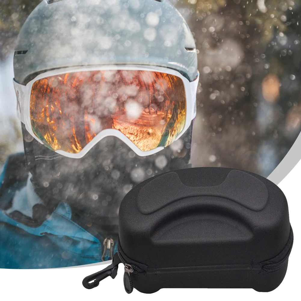 Ski Goggles Hard Case EVA Snowboard Goggles Box Waterproof Eyewear Carrying Case Dust-Proof for Snow & Water Sport