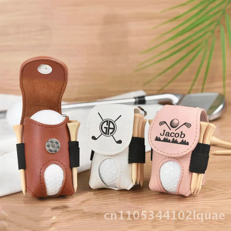 portable-mini-golf-storage-bag-japanese-korean-style-leather-hanging-belt-for-outdoor-golf-ball-accessories-dark-brown-black