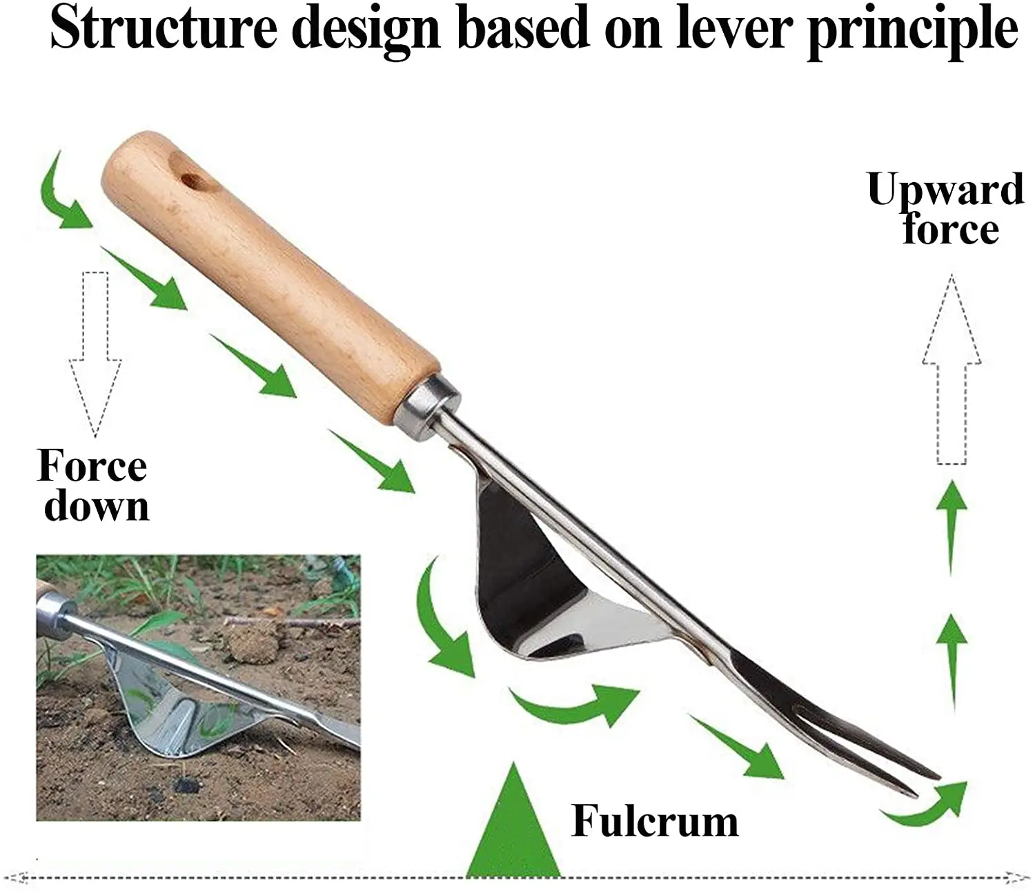 1 pz giardino diserbo strumento prato robusto estrattore di scavo mano diserbo efficace facile applicare rifilatura rimozione estrattore di erba manico lungo