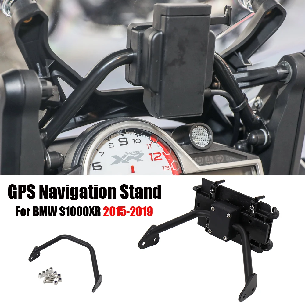 

NEW For BMW S1000XR S 1000 XR Motorcycle GPS/SMART PHONE Navigation GPS Plate Bracket Adapt Holder 2015 2016 2017 2018 2019