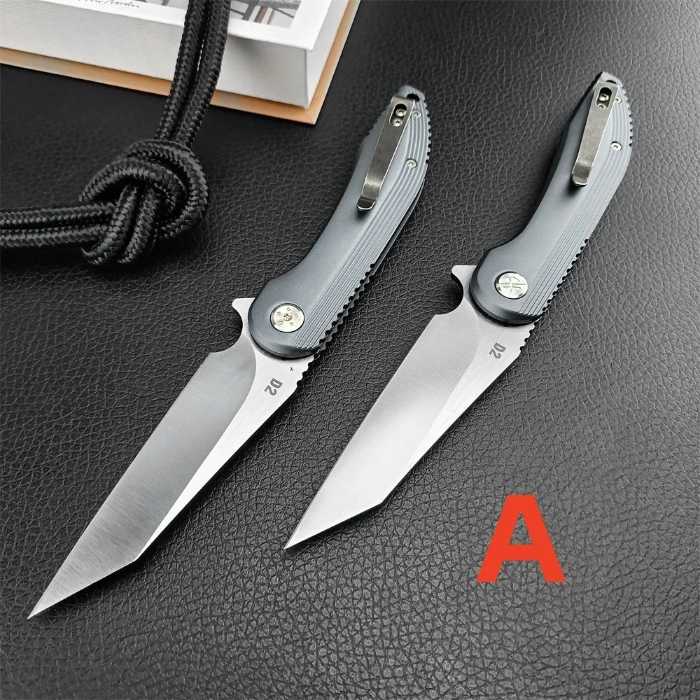 Boker Magnum D2 Bearing Hunting Pocket Folding Knife Aluminum Alloy Handles 440C Blade Tactical Outdoor Camping EDC Multi Tool