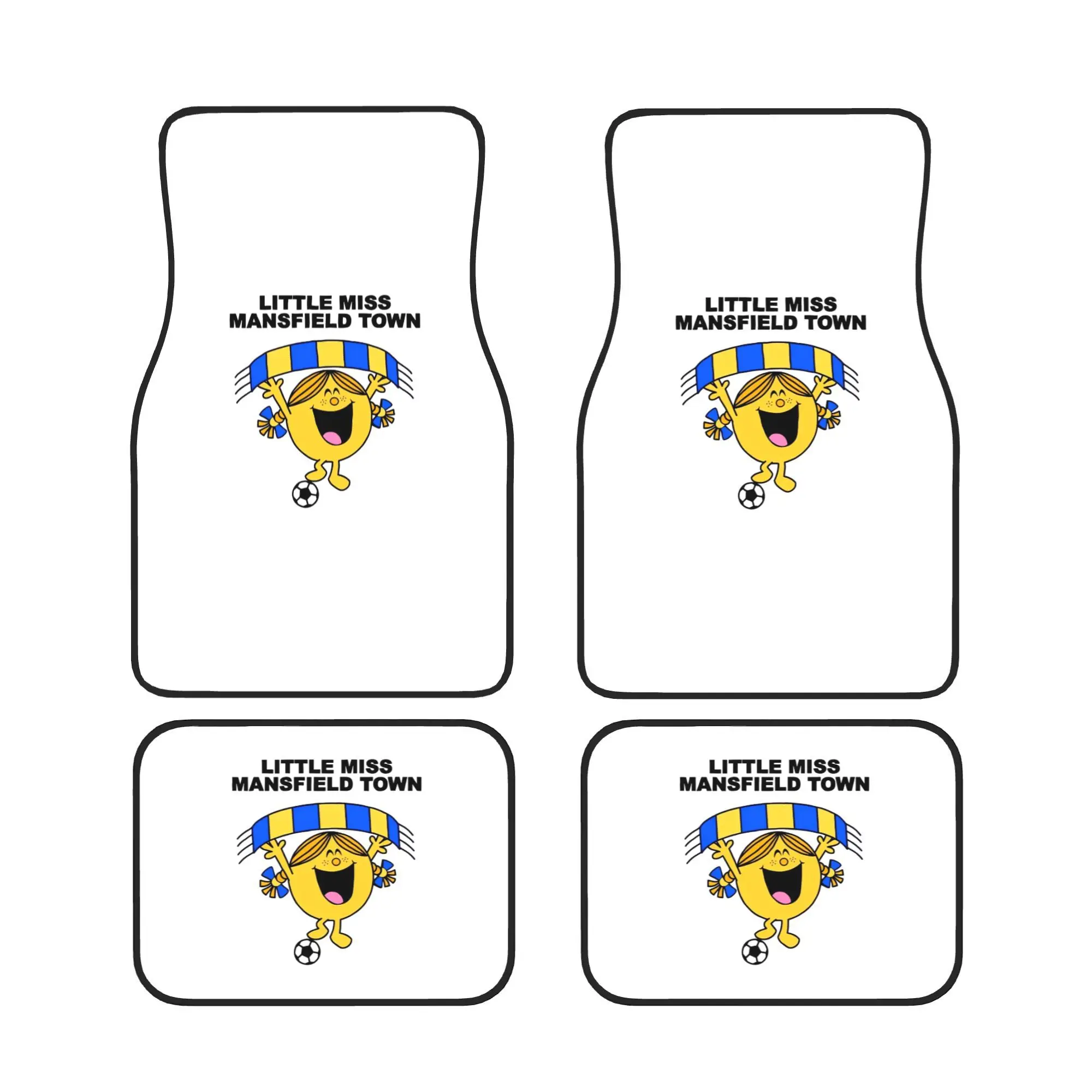 Little Miss Mansfield Town Complete Four Piece Car Mat Set Perfect For Enhancing Your Car Interior During Everyday Errands Weeke
