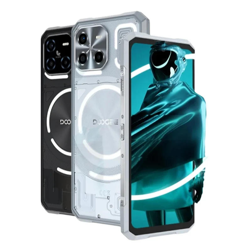 World Premiere DOOGEE Blade GT Rugged Phone 6.72'' FHD+ 120Hz LED Light Effect 12GB RAM 256GB ROM 5500mAh Battery Android 14