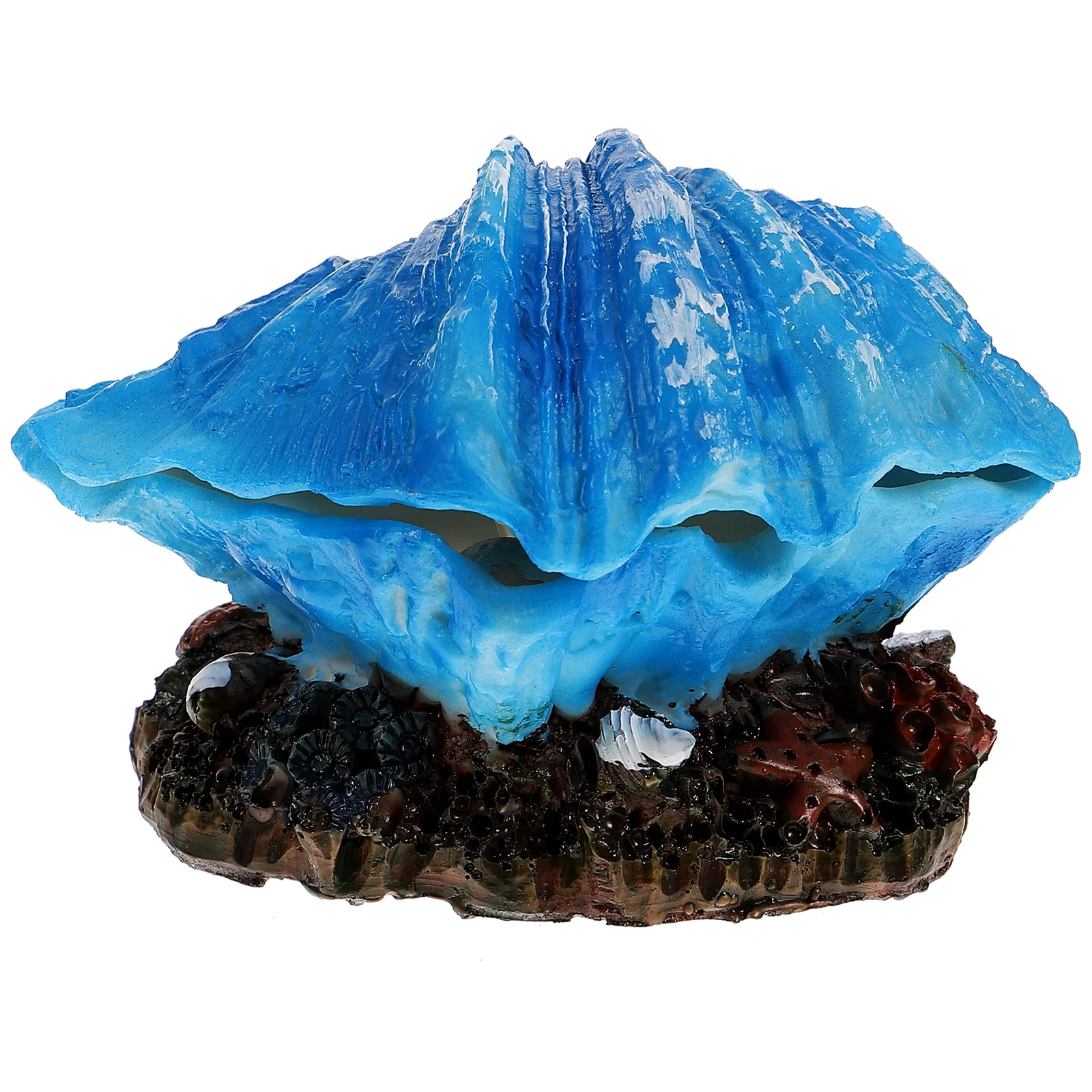 

Artificial Bubble Maker Shell Decoration Lifelike Resin Craft Fish Tank Decor Aquarium Landscaping Small Fake Shell Ornament