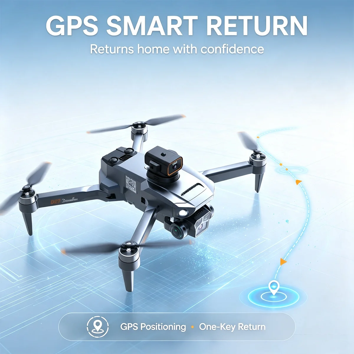 Neue D27 GPS-Drohne Profession – Drone Camera Hd Bewertung und Preis