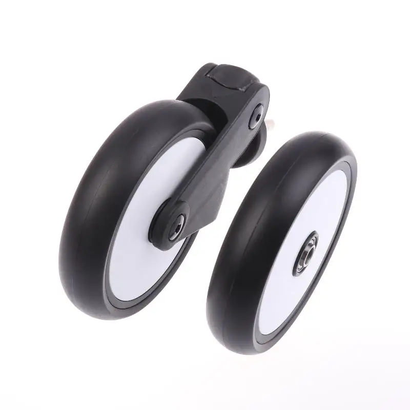 

1 Set Stroller DIY Accessories For Babyzen YOYO YOYA Stroller Replacement Rubber Wheels Front And Rear Wheel