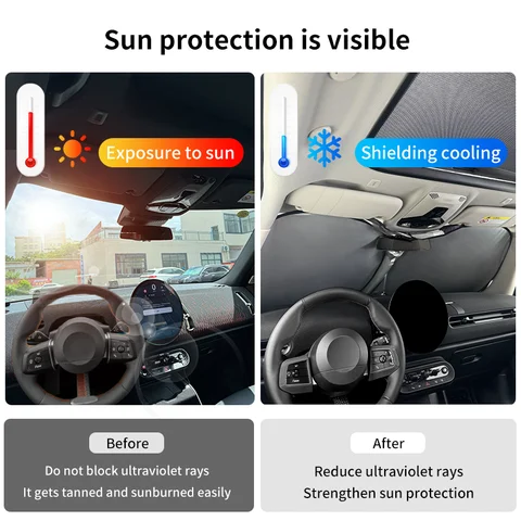 10 best sales parasol mini cooper - №3