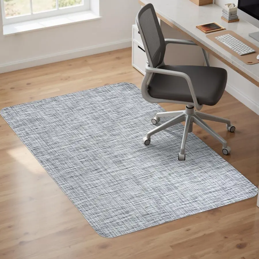 

Office Chair Mat for Hardwood amp Tile Floor,Computer Gaming Chair Mat for Rolling Chairs NonCurve, AntiSlip, Heavy Duty Floor
