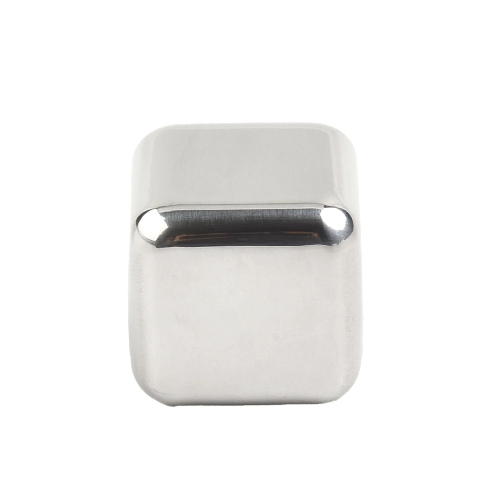 مكعبات ثلج من الفولاذ المقاوم للصدأ قابلة لإعادة الاستخدام أحجار تقشعر لها الأبدان لشرب النبيذ ويسكي أواني نادل باردة خلط مشروب تبريد الثلج #2