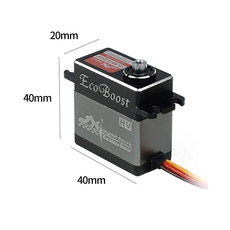 JX سيرفو CLS-6322HV 22 كجم عزم دوران عالي 180 درجة HV ميتال جير كورليس موتور رقمي RC سيرفو لسيارات تسلق هليكوبتر RC