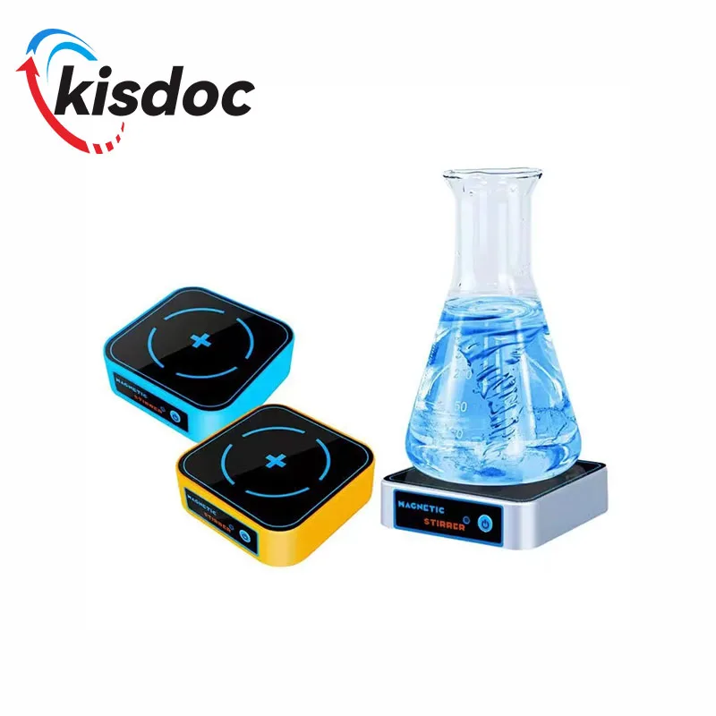 

Portable Mixer Mini Magnetic Mixer Laboratory Student Experiment Stirring Silent Stepless Variable Speed