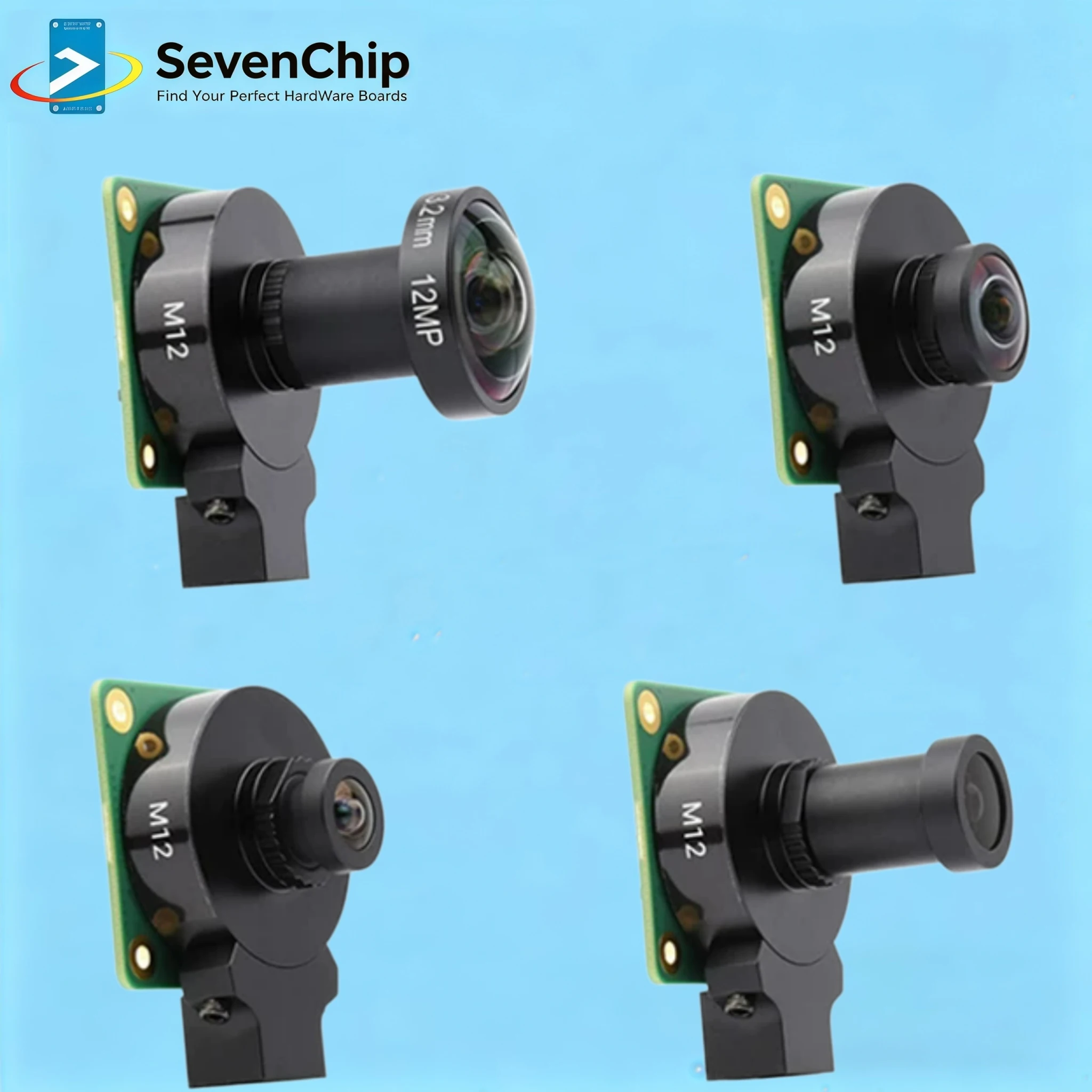 

Official product Raspberry Pi HQ Camera FV0616/3MP 12.3MP IMX477 with adjustable back focus and support CS-mount lenses