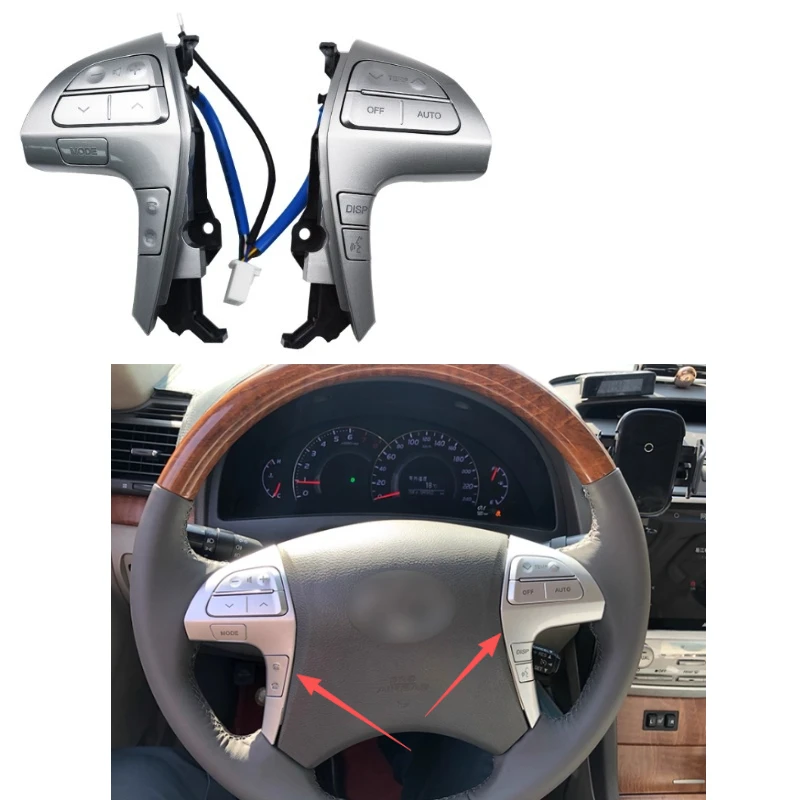 

Multi Functional Steering Wheel Switch Phone Media Button Cruise control Volume Adjustment for Toyota Camry 2006 - 2014