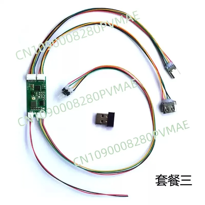 Wired mechanical keyboard to wireless Bluetooth converter DIY module USB wireless 2.4G three-mode multi-device switching