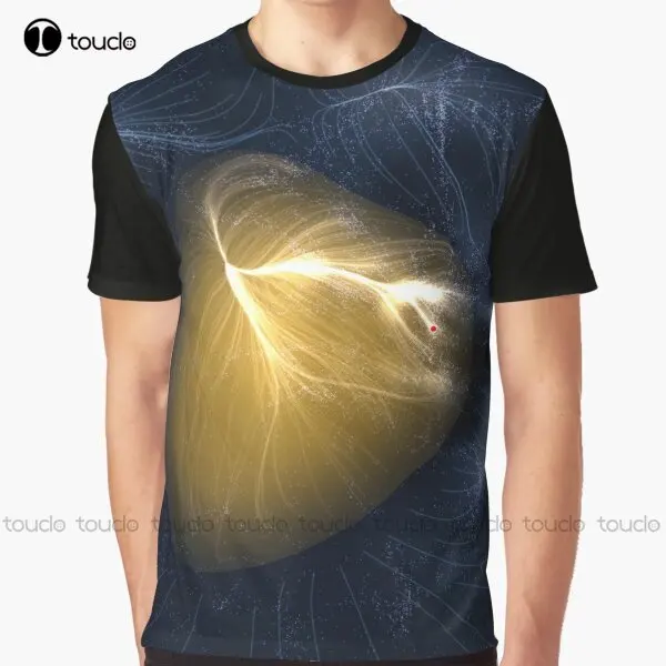 Koszulka graficzna Laniakea Supercluster cyfrowe koszulki koszulka z nadrukami Streetwear Xxs-5Xl nowy popularny prezent świąteczny Unisex