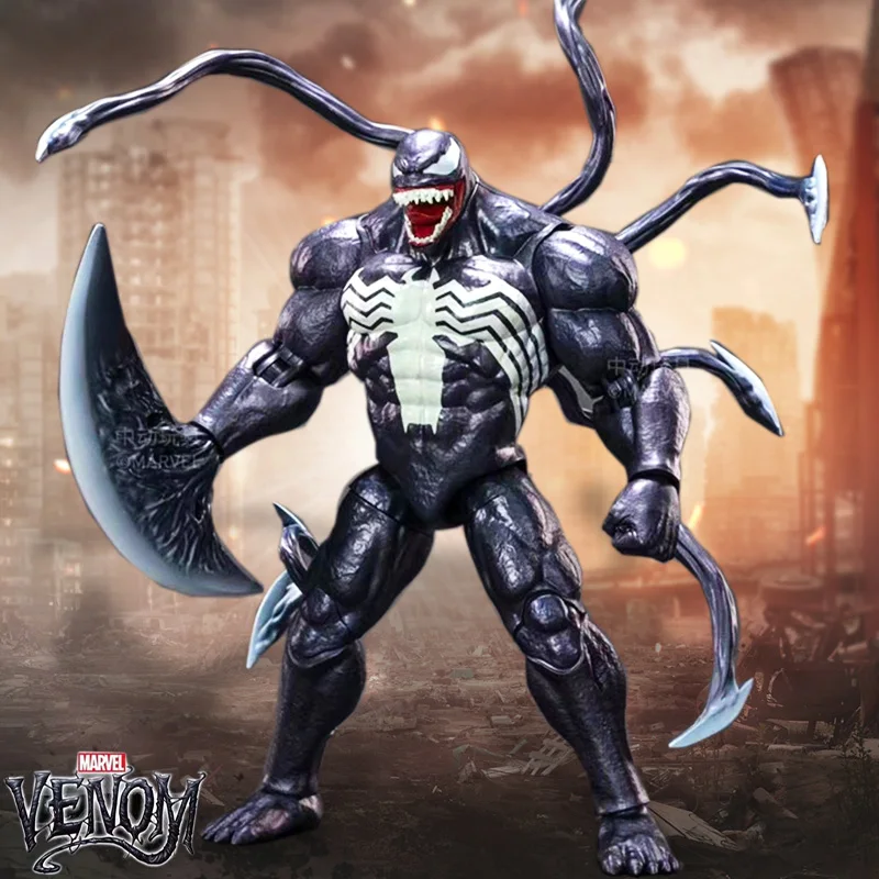 

Marvel Genuine Venom 1:9 Movable Human Cartoon Figure Toy Doll Boy Model Surrounding Ornaments Birthday Gift