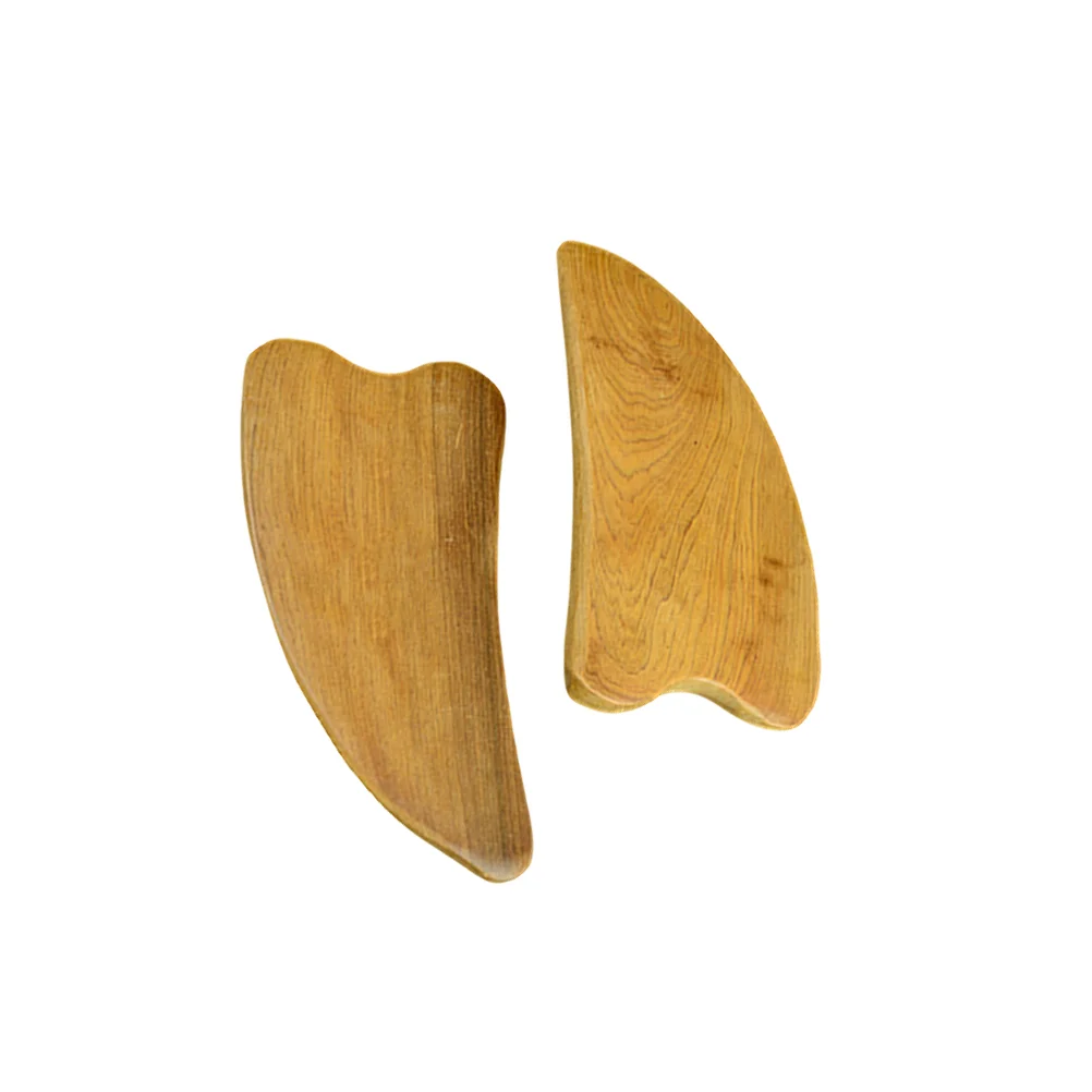 

SPA Care Tool Keychain Spray Bottle Massage Stick Wood Massaging Board Acupuncture Treatment Scraping Facial Natural