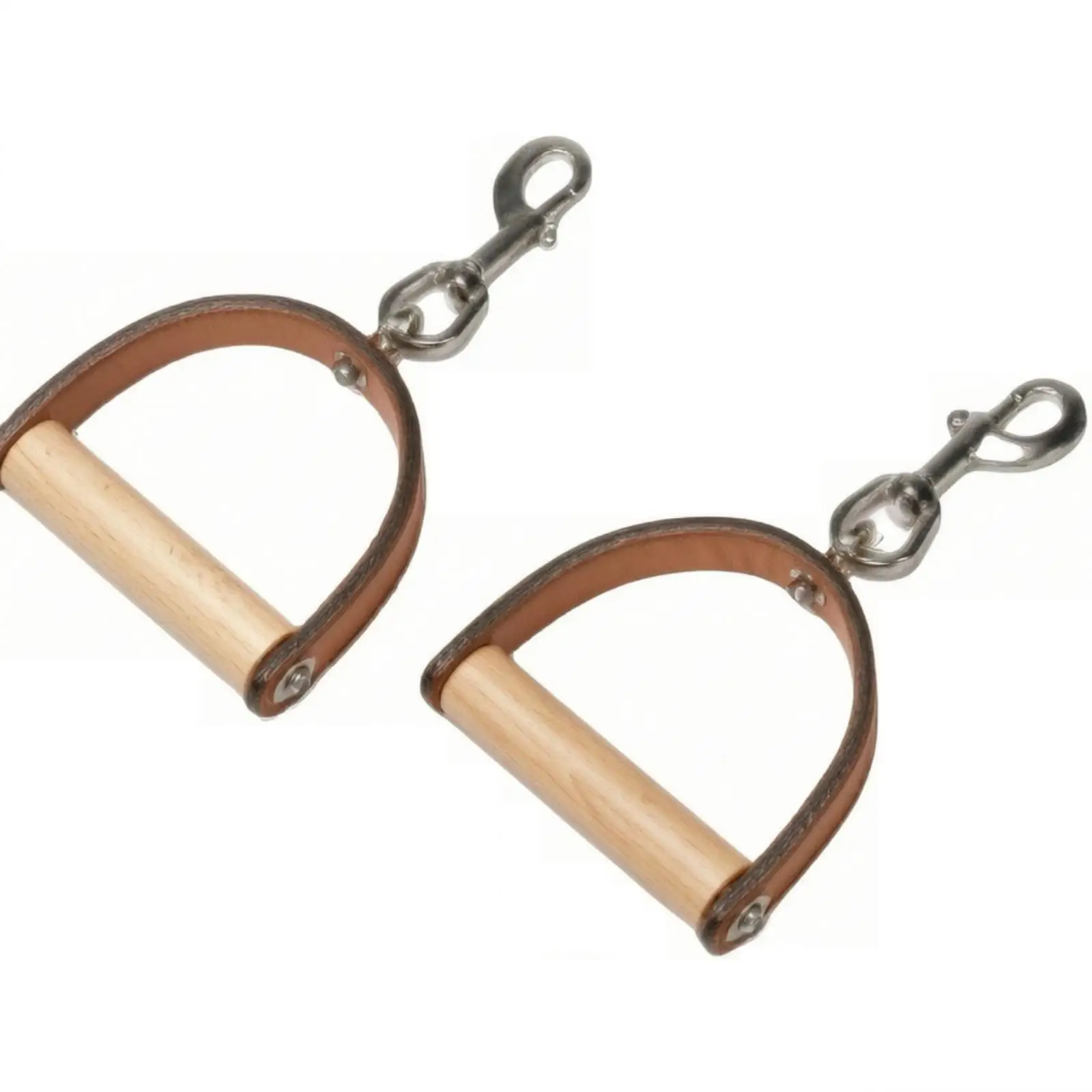 pilates-handles-with-wooden-bar-compatible-non-slip-pilates-straps-with-metal-clips-for-home-gym