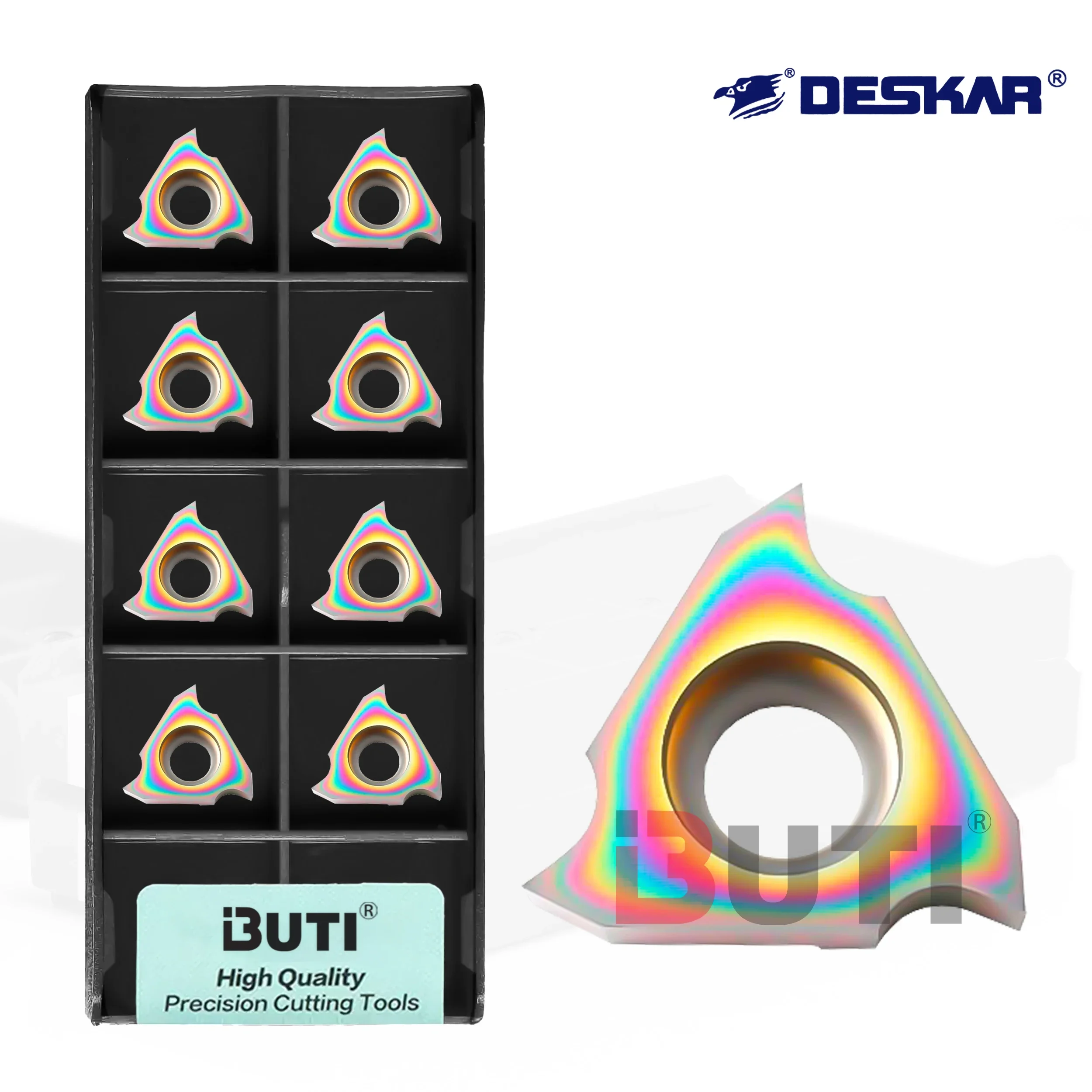 

Colorful Vertical Shallow Groove Blades Card Spring Groove Blade TGF32R100 Quenched Steel High Hardness CNC Lathe Slotting Tool