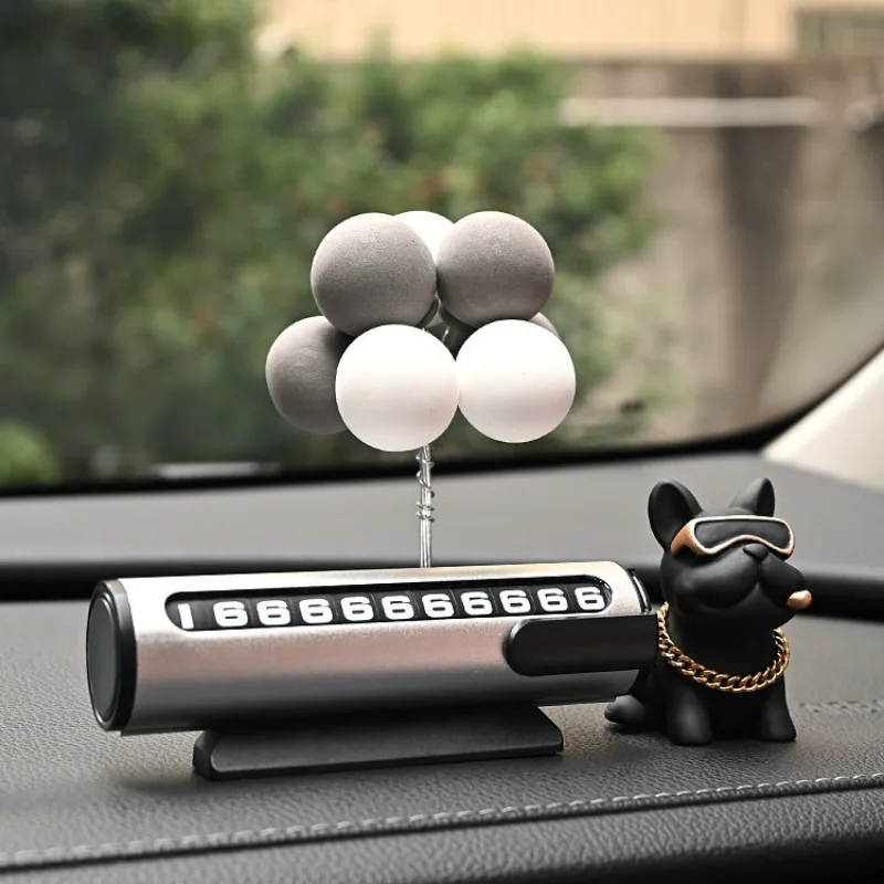 Retractable Metal Parking Phone Plate – Roller Design – Concealable Temporary Parking Number Plate & Car Decoration