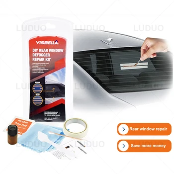 Auto Heckscheibe Defogger Reparatur Kit DIY Schnelle Reparatur Zerkratzt Gebrochen Defroster Heizung Gitter Linien Hohe qualität