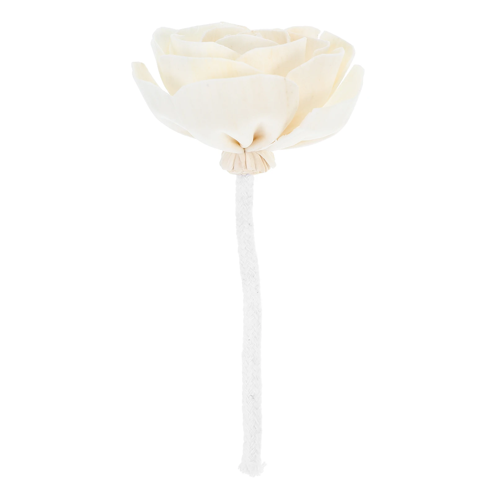 

1pcs Aromatherapy Diffuser Beige Cotton Flower Artificial Home Office Car Scented Room Fragrance Aroma Oil Long Lasting Realism