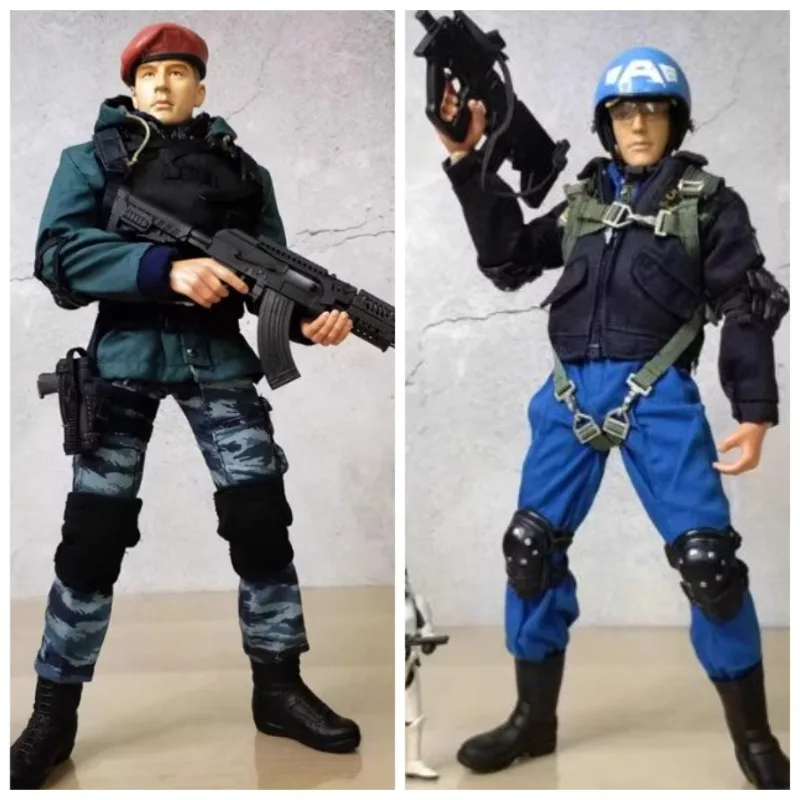 Männliches Modell der nordafrikanischen Soldaten des Zweiten Weltkriegs im Maßstab 1:6 für 12-Zoll-Actionfigurenmodelle, 30 cm Puppenzubehör, Kindergeschenksammlungen