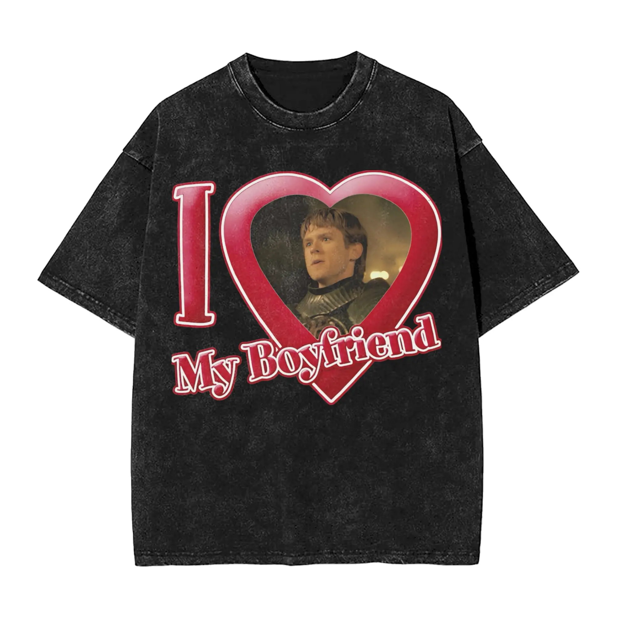 Camiseta lavada con estampado de I Love Ser Duncan the Tall, camisetas de estilo urbano, camisetas de un caballero de los siete reinos, camisetas de algodón para hombres y mujeres, High Street