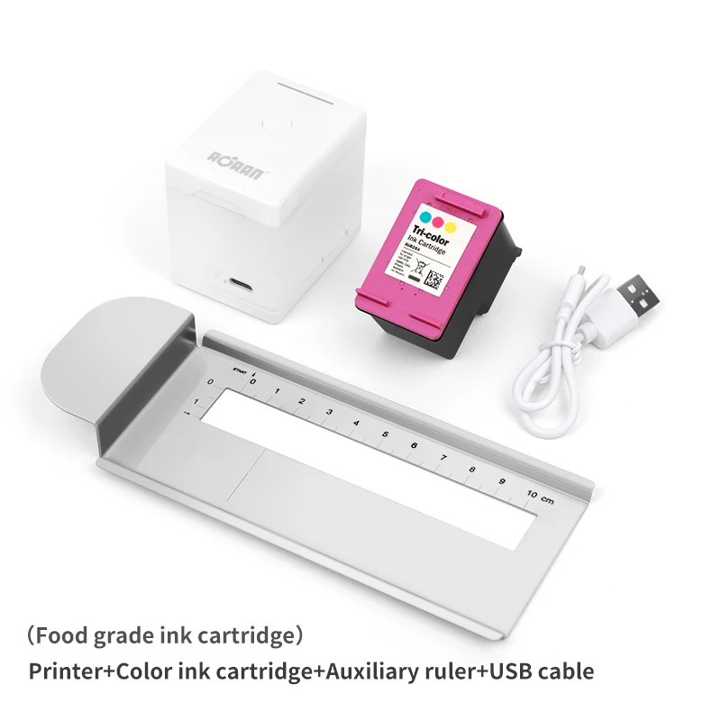 En STOCK Impresora de inyección de tinta Mini Impresora portátil a Color Impresoras Wifi portátiles PrinCube Impresora de inyección de tinta portátil