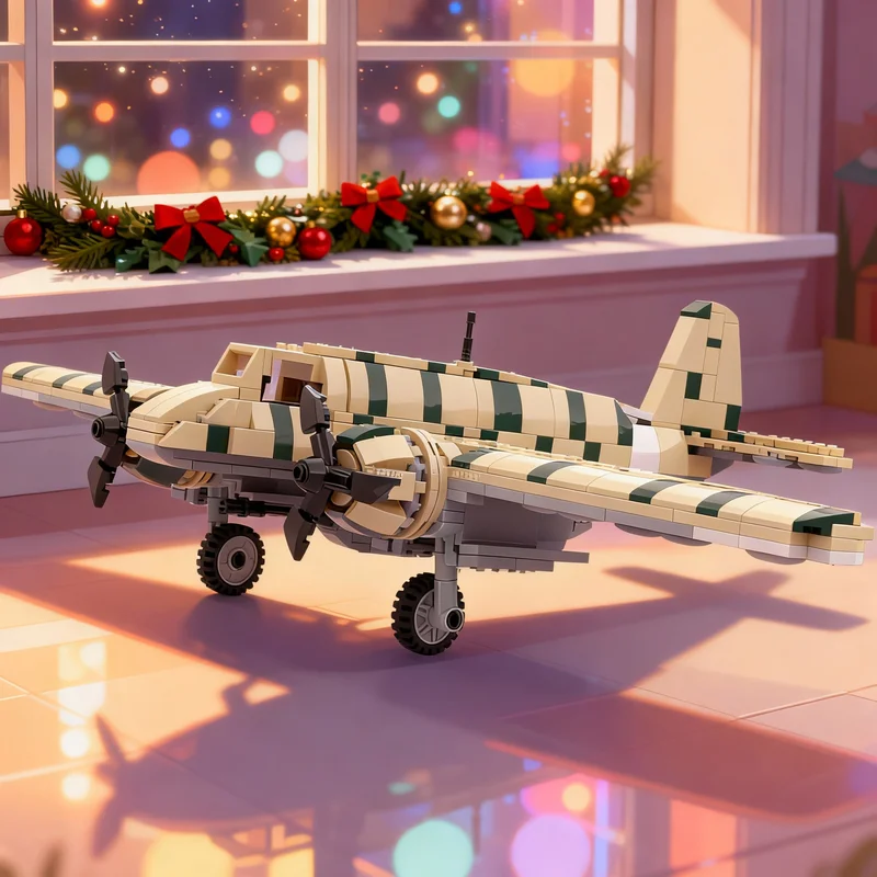 683-teiliges MOC Kriegsmodell Die Wüste HS B 2 Creator Expert Bausteine Konstruktionsspielzeug Idee Weihnachtsgeschenk Bildungsbausteine