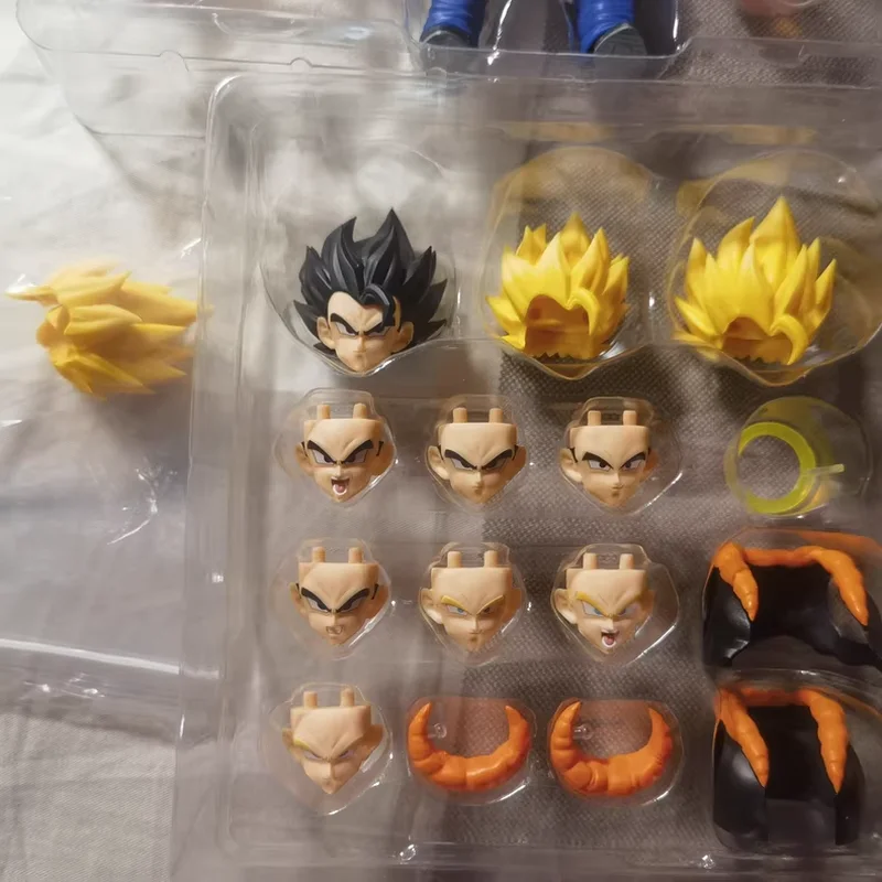 In-Stock Kamione Muay Thai Monks Shf 02a Dragon Ball Super Saiyan Vegeta Action Figure Model Boy Surprise Holiday Gift